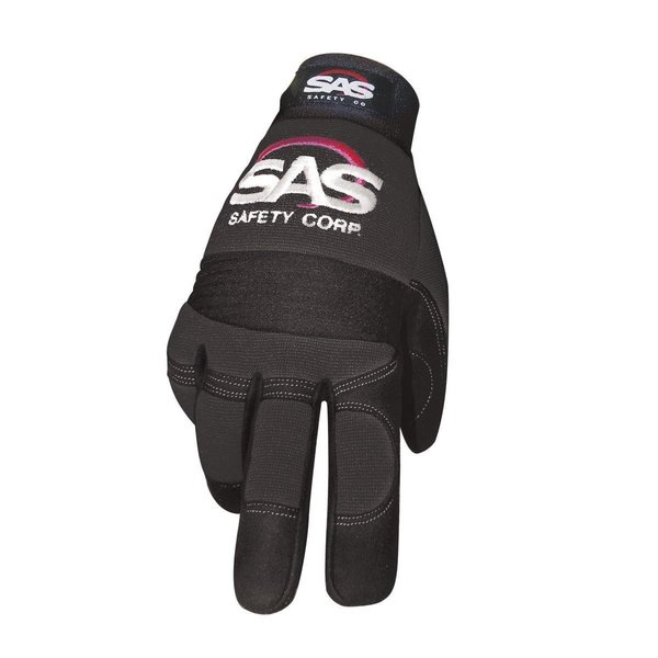 Sas Safety Tool Tech Impact Glove, Black - 2XL SA335985